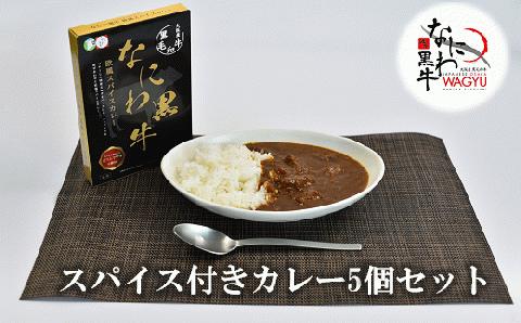 訳アリ 賞味期限間近！【なにわ黒牛欧風スパイスカレー5個セット】
