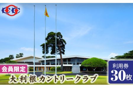 【会員限定】大利根カントリークラブ利用券＊90000円（利用券3000円×30枚） ／ ゴルフ golf GOLF ごるふ ゴルフ場 チケット ちけっと 体験 プレー券 利用券 ゴルフ場利用券 記憶に残るラウンド 最高のコースコンディション 最良のサービス 茨城県 No.171