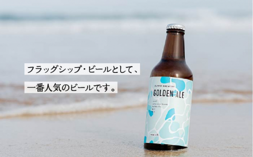 【全12回 定期便 】クラフトビール 地ビール GOLDEN ALE 6本 【ISLAND BREWERY】 《 壱岐市 》[JED011] 168000 168000円 