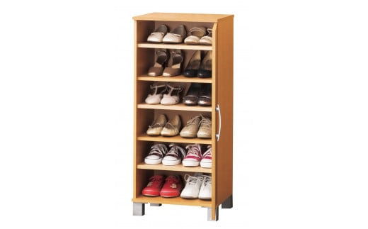 ワンドアシューズボックス ナチュラル W45