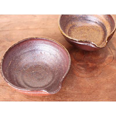 ふるさと納税 上島町 備前焼 片口小皿(4枚セット) kt1-001 |  | 03