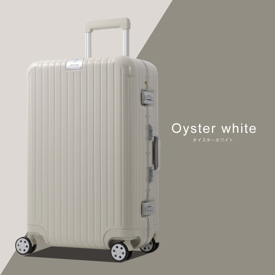 DL-2823 スーツケース M オイスターホワイト