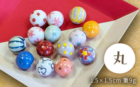 【波佐見焼を使用】 波佐見焼ネックレス（丸と雫）ペンダント 【東彼商工会女性部波佐見支部】[XG03]