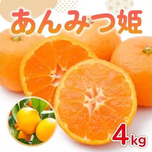 みかん あんみつ姫 佐賀県産 みかん【4kg】