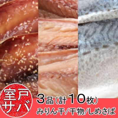 ふるさと納税 室戸市 ごちそうサバ3品セット