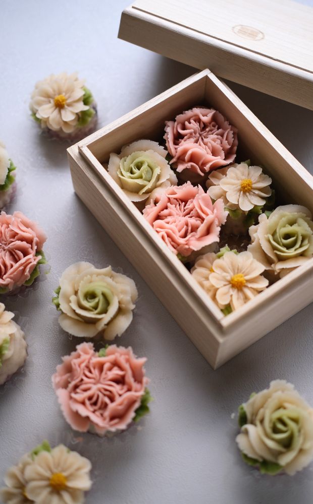 オーダーメイドおはぎ「春まど」6個セット【店舗にてお引渡し・来店日が選べる】タケノとおはぎ＜世田谷区ふるさと納税限定＞ 和菓子 お菓子 スイーツ 和スイーツ 上生菓子 プレゼント ギフト 母の日 記念