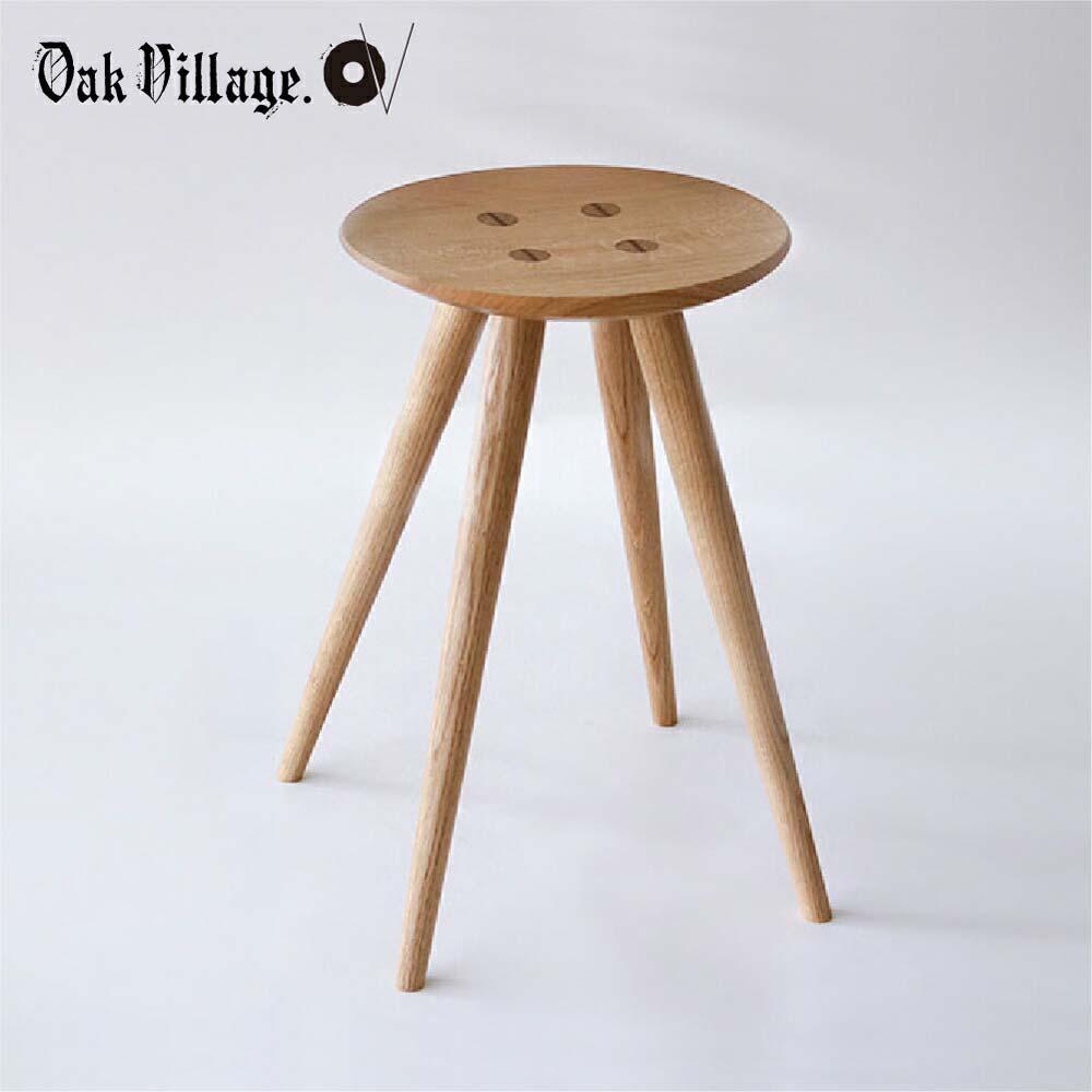 【ふるさと納税】PICOスツール ピコ | スツール 国産材 木製 無垢材 飛騨の家具 飛騨家具 天然木 飛騨高山 イス 椅子 椅子 スツール 家具 椅子 スツール キッチン ダイニング おしゃれ【オークヴィレッジ】 AH030VP