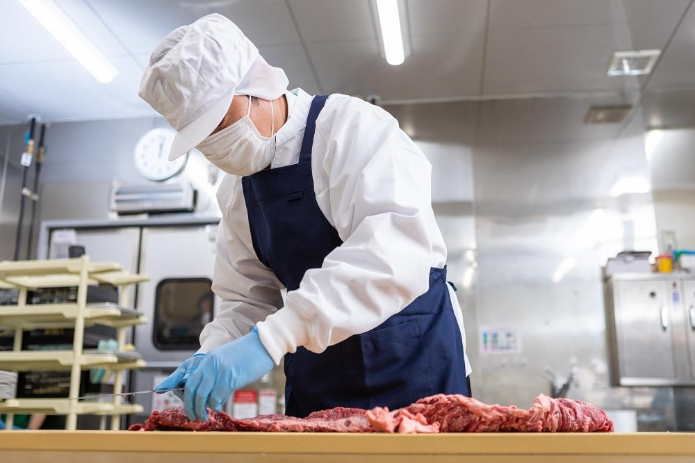 【定期便/計12回】味付き牛ハラミ　1kg(200g×5)　計12kg | 特製タレ 焼くだけ 手作業で加工 焼肉 お取り寄せ バーベキュー ふるさと納税はらみ ふるさと納税ハラミ 柔らかい やわらか