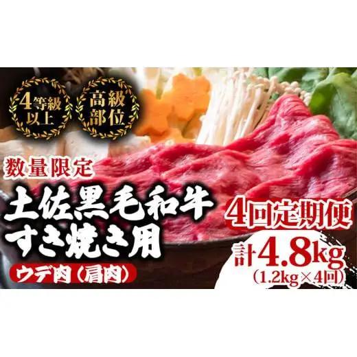 【 すき焼き 】 すき焼きウデ肉黒毛和牛4ヶ月