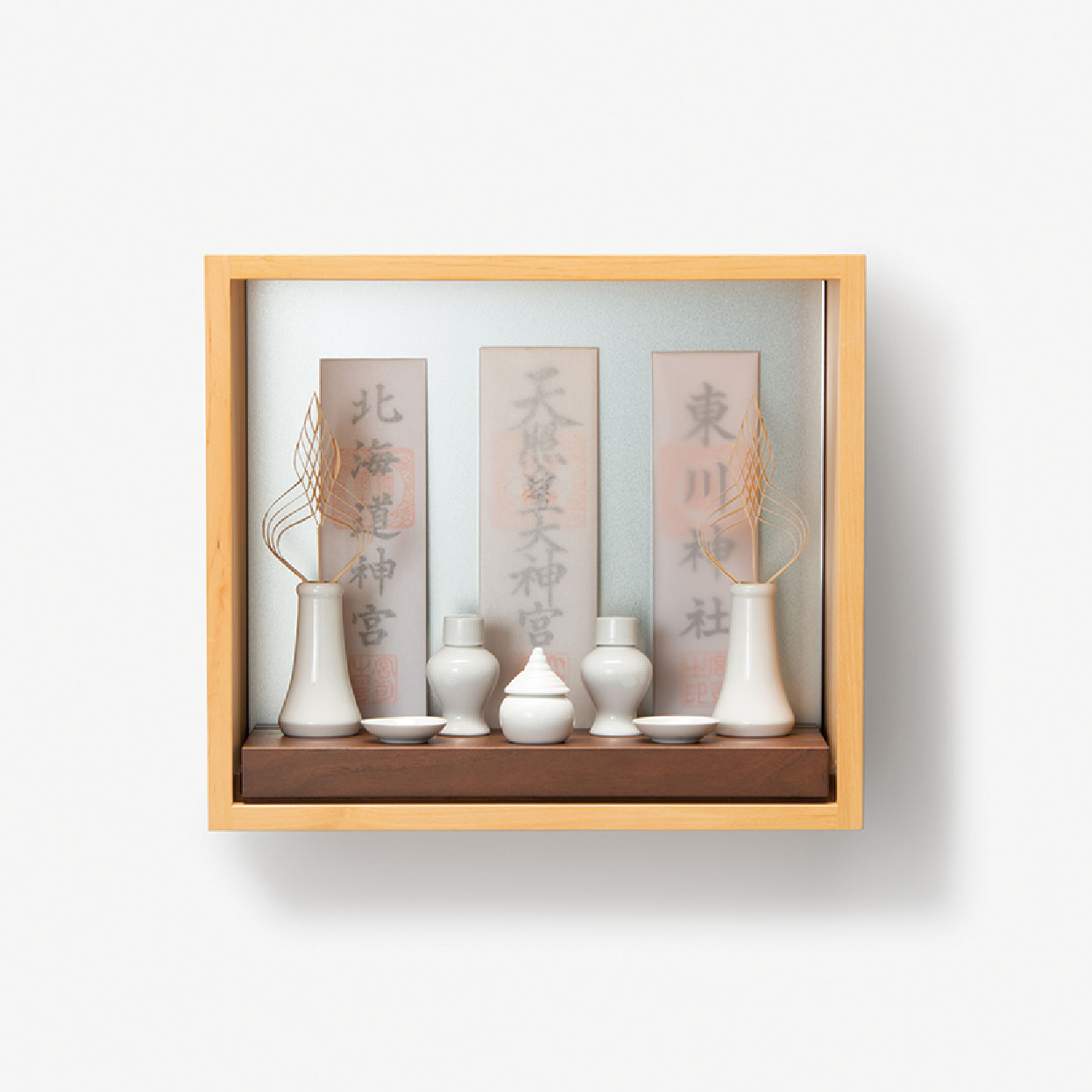 【ふるさと納税】ハンの木の家具 神棚
