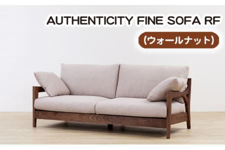 （ウォールナット）AUTHENTICITY FINE SOFA RF RD（レッド） No.866-08