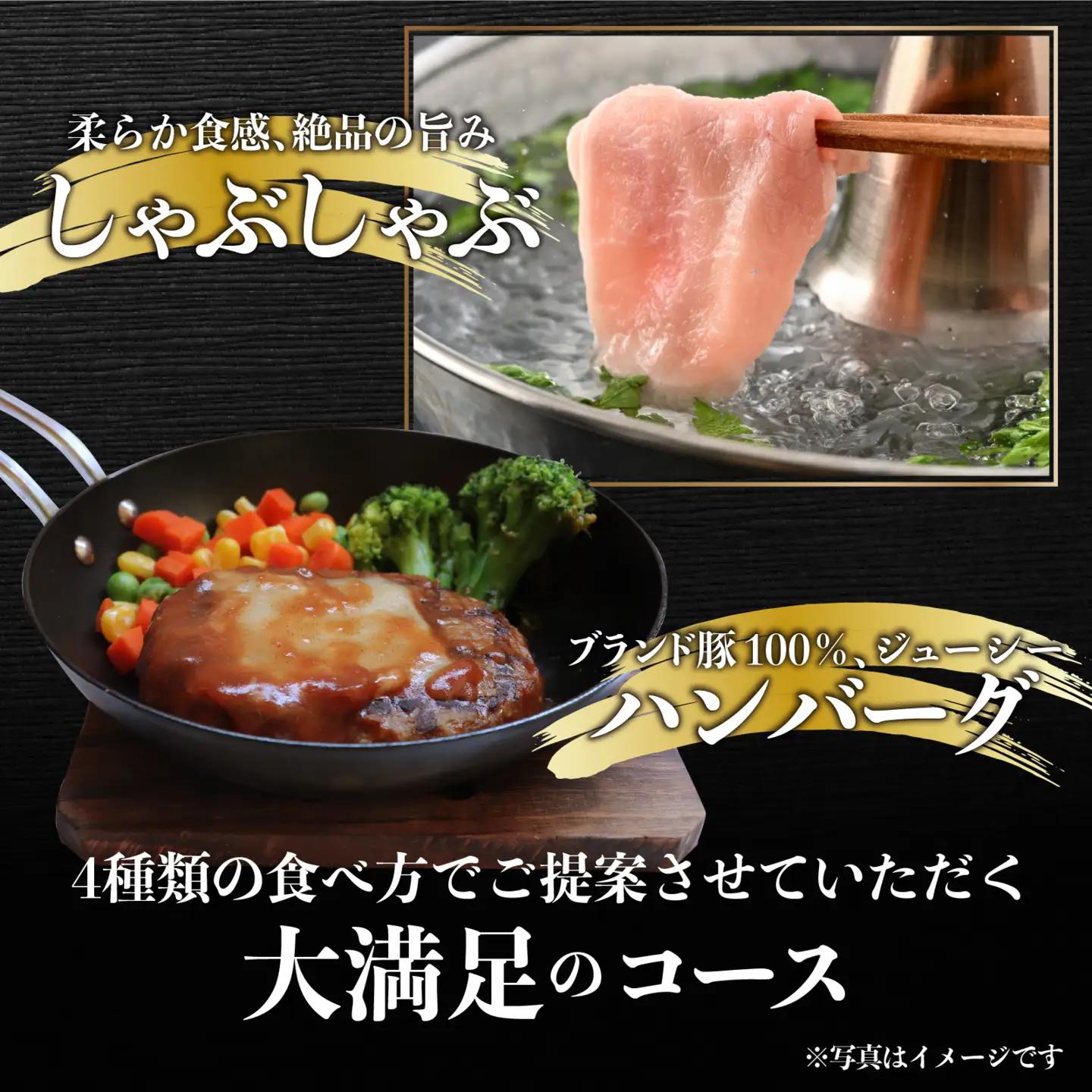 【12回定期便】国産豚肉　荒島ポーク 食べ比べ 定期便｜豚肉