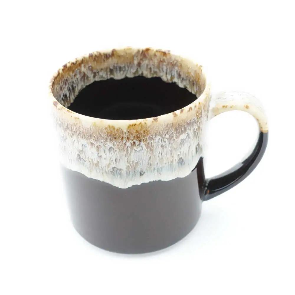 【波佐見焼】Folk Design トールマグ 飴茶白唐津流し 1点【玉有】[IE63]