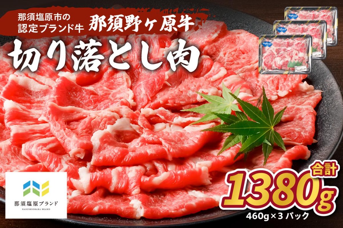 ns004-021 那須野ヶ原牛切り落とし460g×3パック