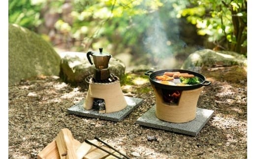 
            コヘッツイHAJIME 1合　「左官」がつくるマルチかまど　キャンプにもおすすめなカマドです
          