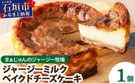 【石垣島 まぁじゅんのジャージー牧場】ジャージーミルクのベイクドチーズケーキ F-4