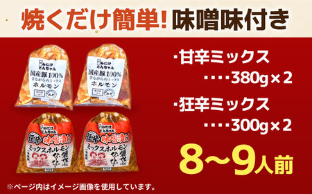 「元祖みたけとんちゃん」ミックスホルモン 2種セット（8人前）/ モツ もつ ホルモン レバー / 御嵩町 / 藤よし[AVAA051]
