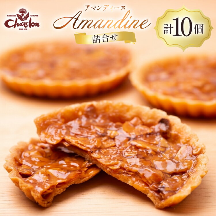 【ふるさと納税】 焼き菓子 アマンディーヌ 10個 セット [シャルドン 愛知県 江南市 ko23btu630000] 個包装 洋菓子 アーモンド キャラメル 菓子 お菓子 デザート スイーツ おやつ 贈り物 ご褒美 ふるさと納税