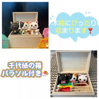 ふるさと納税 東秩父村 笠山猫3匹セット(シバ・よしにゃか・ともにゃん) |  | 03