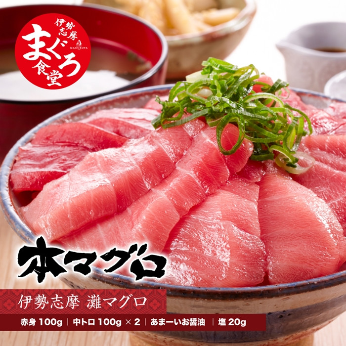 
            本まぐろ 赤身 中トロ 詰め合わせ 2～3人前 冷凍 マグロ 鮪 さしみ お刺身 刺し身 海鮮 魚介 定番 海鮮丼 寿司 伊勢志摩 まぐろ食堂  本鮪 専門店 お刺身専用 甘口醤油 粗びき塩 三重県 伊勢 志摩 南伊勢町 14000円 15000円以下
          