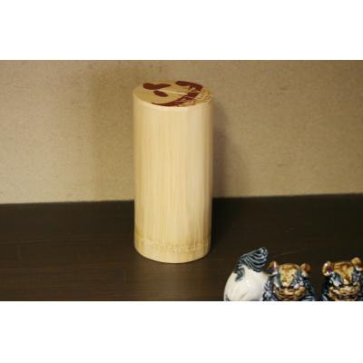 ふるさと納税 臼杵市 竹筒の貯金箱【赤】 |  | 01