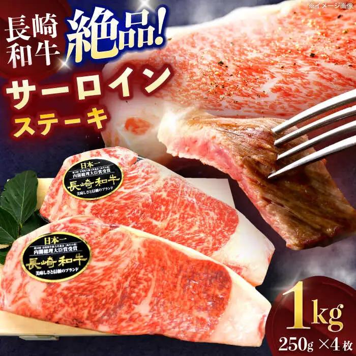 牛肉ステーキ サーロイン ステーキ 約1kg(250g×4枚) [OCE049]