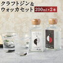 【ふるさと納税】南部美人 クラフトジン&ウォッカ 2本セット 200ml×各1本 合計400ml 2種類 セット 飲み比べ アルコール度数40% お酒 クラフトジン ウォッカ ギフト 贈り物 送料無料