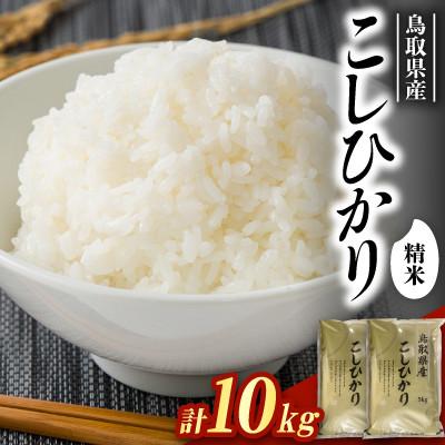 ふるさと納税 北栄町 【食味鑑定士厳選】鳥取県産 コシヒカリ10kg(5kg×2袋)