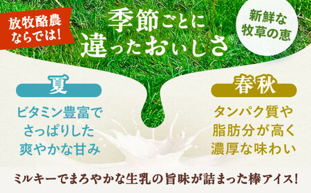 北海道 朝搾り 放牧ソフト 80ml×10本 アイス アイスクリーム 棒アイス バーアイス 牛乳 生乳 ミルク ソフト 国産 無農薬 化学肥料不使用 無添加 ありがとう牧場 送料無料