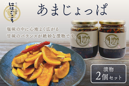 【先行予約】あまじょっぱ(漬物2個セット)【074-0004】