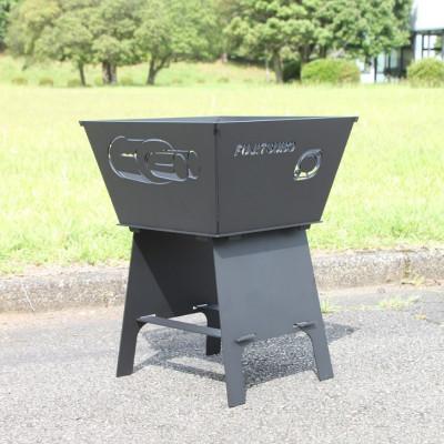 ふるさと納税 裾野市 美しい炎と浮かび上がる柄に癒やされる! 「Fire Pit (焚き火台)」