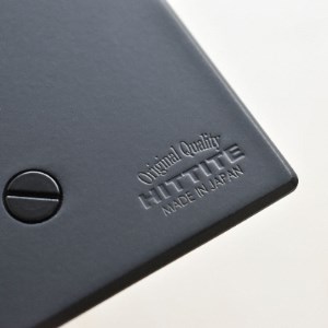 HITTITEのトグルスイッチ A(1口 長方形型・ブラック)アイアンスイッチプレート インテリア スイッチ 照明用 スイッチプレート　063-04-B
