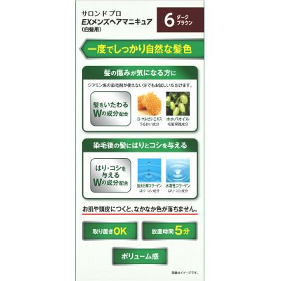 ふるさと納税 稲沢市 ダリヤ　サロン ド プロ 　EXメンズヘアマニキュア 《ダークブラウン》3個セット |  | 02