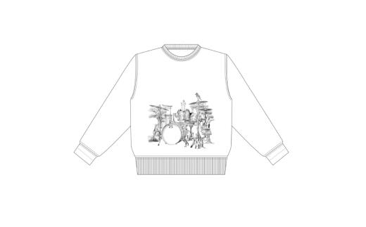 【Sサイズ】JAZZinFUCHUと府中市の協働が奏でるハーモニースウェット