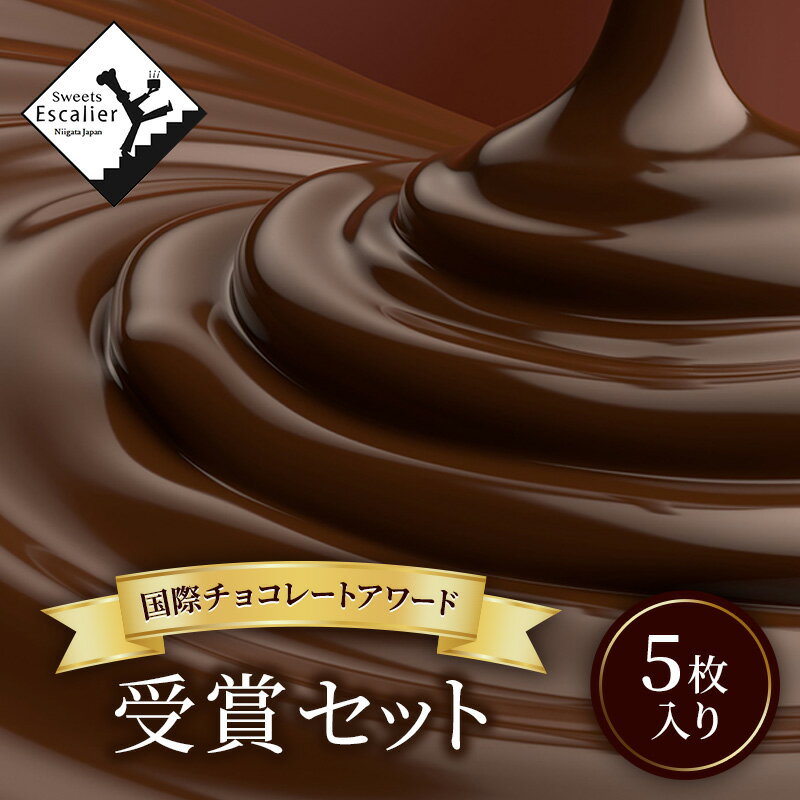 【ふるさと納税】国際チョコレートアワード受賞セット　5枚入り