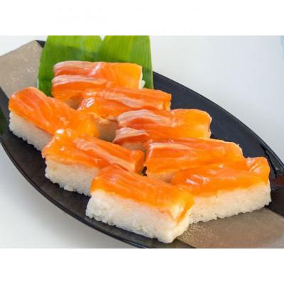 ふるさと納税 鰺ヶ沢町 幻の魚 イトウ 押寿司 2本 真空冷凍パック[53841472]