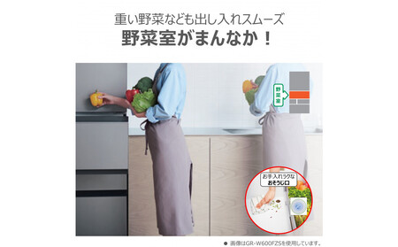 東芝 冷蔵庫【標準設置費込み】 508L 6ドア 両開き 冷凍冷蔵庫 GR-Y510FZ(UC)