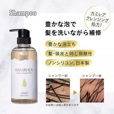 ふるさと納税 一関市 「カミレア」ツヤ美髪に導くシャンプートリートメントセット |  | 02