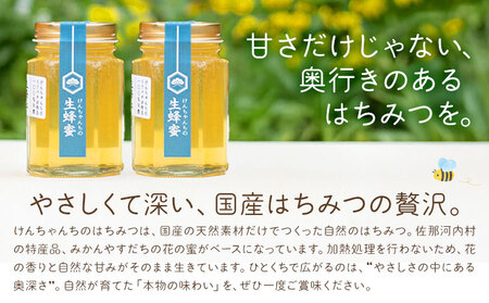 けんちゃんちのはちみつ 200g 2個セット はちみつ