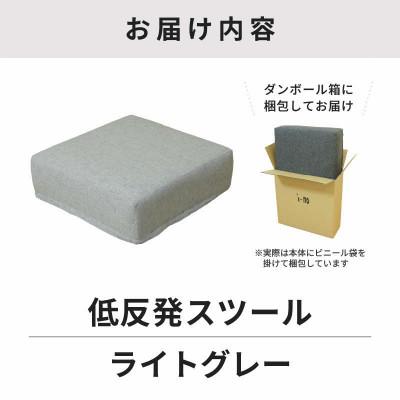 ふるさと納税 あわら市 【ライトグレー】低反発スツール ニーノ |  | 03