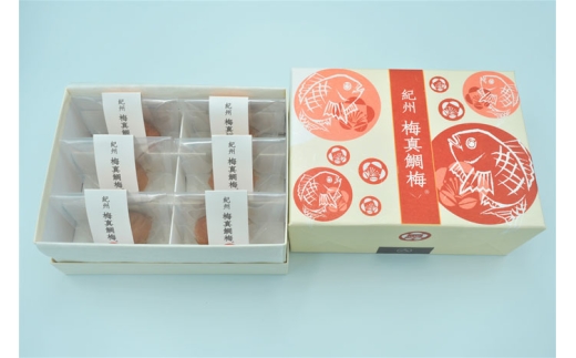 N117　紀州梅真鯛梅　六個入