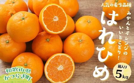 はれひめ（ミカンの希少種） 秀品  約5ｋｇ（25個～30個入）［先行予約］［2025年12月中旬頃から発送］［KG3］