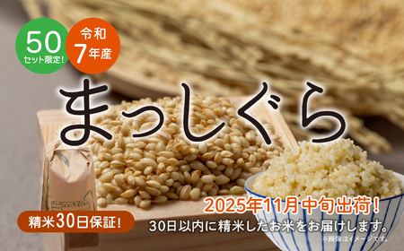 青森県 六ケ所村産 まっしぐら 玄米 5kg（田中健）