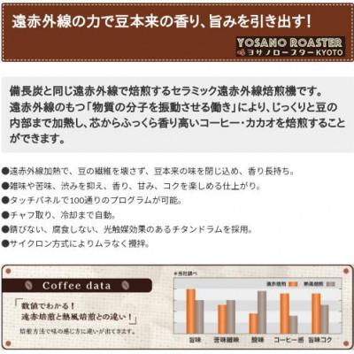 ふるさと納税 与謝野町 【毎月定期便】コーヒー豆　ブラジル プレミアムショコラ　200g×2袋 こだわり遠赤外線焙煎全12回 |  | 02