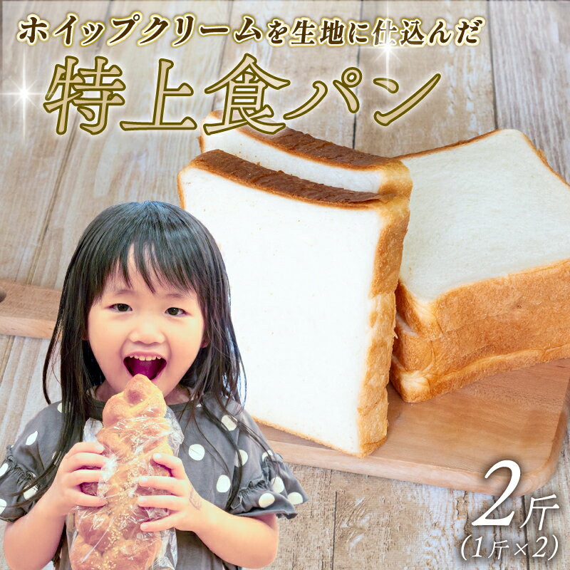【ふるさと納税】 特上食パン 2斤 (1斤×2) 食パン ｜ 食パン高級 型 ふんわり しっとり 冷凍 パンストック 人気 有名 お取り寄せ おすすめ 高知県 須崎市 MNB001