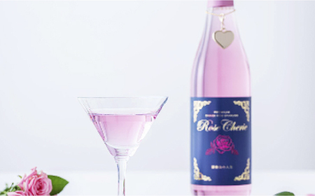 【バラの香りにつつまれるお酒】ローズシェリエ 500ml×12本入 / 佐賀県 / 株式会社Rose [41AAAS015]