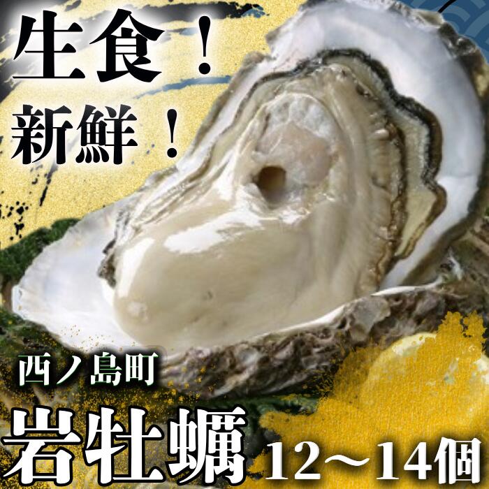 【ふるさと納税】隠岐のいわがき いわがき 12〜14個 セット 岩牡蠣 岩がき 隠岐