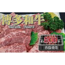 【ふるさと納税】福岡の豊かな自然で育った　博多和牛赤身焼肉用　約800g　博多和牛 焼肉 和牛 博多 福岡