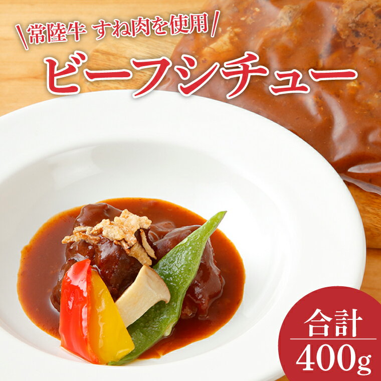 【ふるさと納税】ビーフシチュー　常陸牛のすね肉を使用　コラーゲンが豊富です(EO-8)