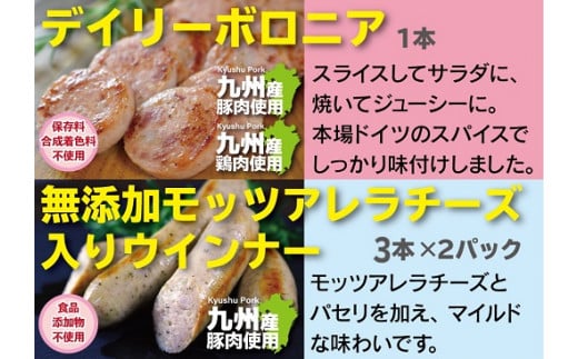 N-213x1 ソーセージ三昧　８種類１２パック 計1.87ｋｇ